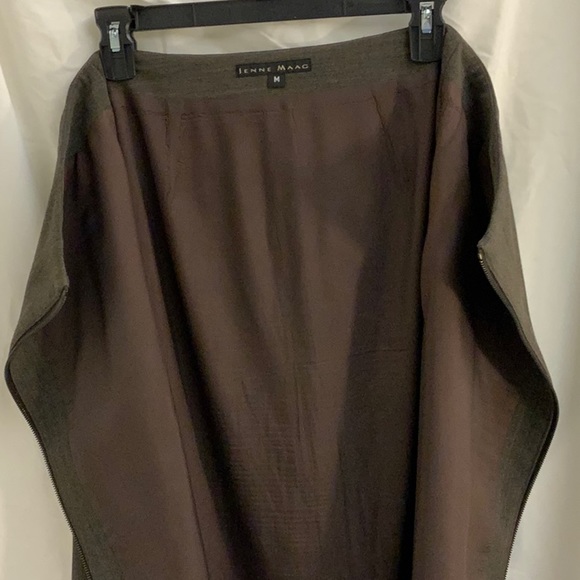Jenne Maag Midi Front Zip Pencil Skirt - Picture 6 of 7